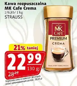 Prim Market Kawa rozpuszczalna MK Cafe Crema STRAUSS oferta