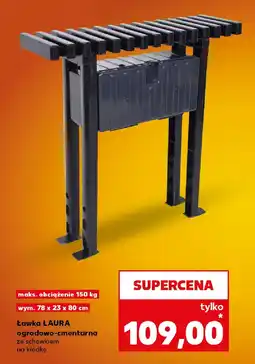 Kaufland Ławka LAURA ogrodowo-cmentarna oferta
