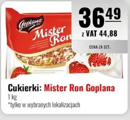 Eurocash Cukierki: Mister Ron Goplana oferta