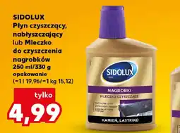 Kaufland SIDOLUX Płyn czyszczący, nabłyszczający lub Mleczko do czyszczenia nagrobków oferta