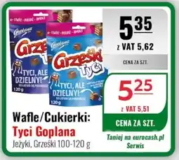 Eurocash Wafle/Cukierki: Tyci Goplana oferta