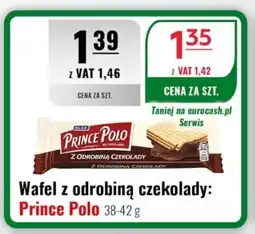 Eurocash Wafel z odrobiną czekolady: Prince Polo oferta