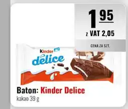 Eurocash Baton: Kinder Delice oferta