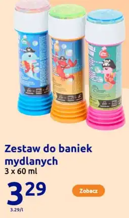Action Zestaw do baniek mydlanych oferta