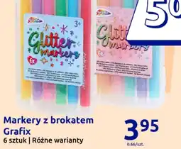 Action Markery z brokatem Grafix oferta
