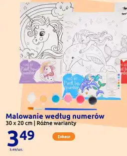 Action Malowanie według numerów oferta
