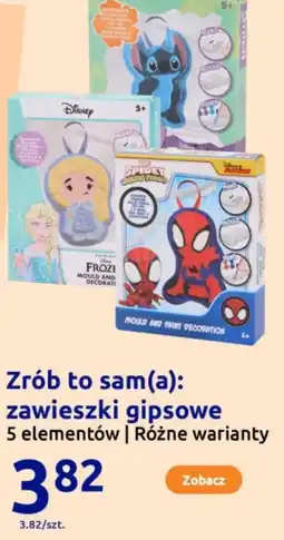 Action Zrób to sam(a): zawieszki gipsowe oferta