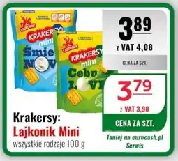 Eurocash Krakersy: Lajkonik Mini oferta
