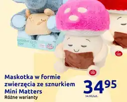 Action Maskotka w formie zwierzęcia ze sznurkiem Mini Matters oferta