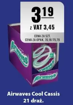 Eurocash Airwaves Cool Cassis 21 draż. oferta