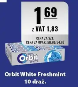 Eurocash Orbit White Freshmint 10 draż. oferta