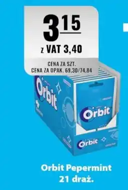 Eurocash Orbit Pepermint 21 draż. oferta