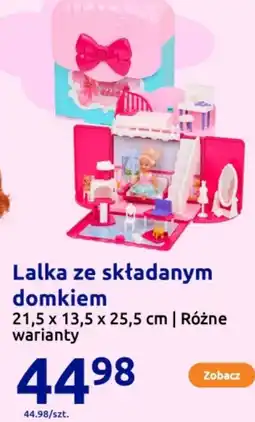 Action Lalka ze składanym domkiem oferta