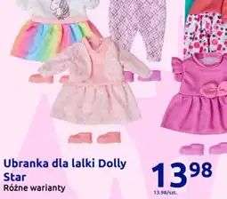 Action Ubranka dla lalki Dolly Star oferta