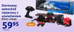 Action Sterowany samochód ciężarowy z oświetleniem oferta