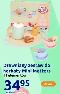 Action Drewniany zestaw do herbaty Mini Matters oferta