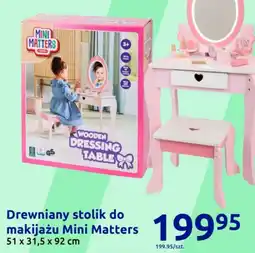 Action Drewniany stolik do makijażu Mini Matters oferta