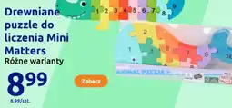 Action Drewniane puzzle do liczenia Mini Matters oferta