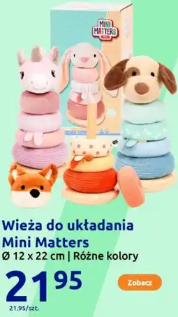 Action Wieża do układania Mini Matters oferta
