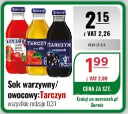 Eurocash Sok warzywny/ Owocowy:Tarczyn oferta