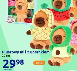 Action Pluszowy miś z ubrankiem oferta