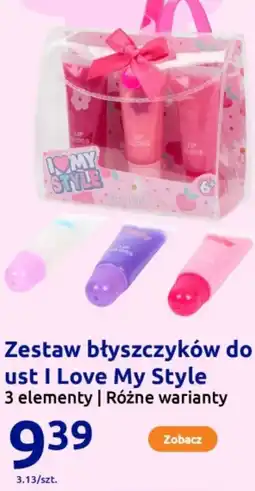 Action Zestaw błyszczyków do ust I Love My Style oferta