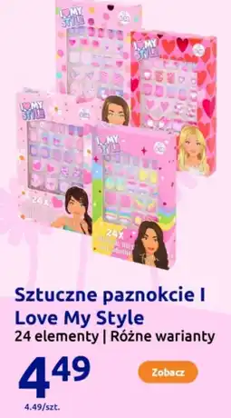 Action Sztuczne paznokcie I Love My Style oferta