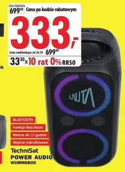 Media Expert Power audio Technisat oferta