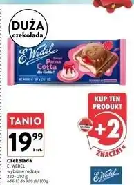 Intermarche Czekolada mleczna o smaku panna cotta E. Wedel oferta