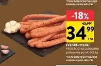 Intermarche Frankfuterki surowe Prosto Z Wędliniarni oferta