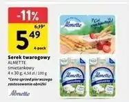 Intermarche Serek śmietankowy Hochland Almette oferta