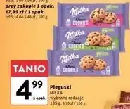 Intermarche Ciastka z orzechami laskowymi Milka Pieguski oferta
