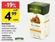 Intermarche Herbatka na cukier Big-Active Zioła Mnicha oferta