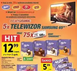 Intermarche Czekoladki caramel Milka Alpejskie Mleczko oferta