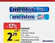 Intermarche Dropsy mint Mentos Classic oferta
