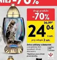 Intermarche Znicz szklany 180 g 66 h Sadowscy Since 1994 oferta