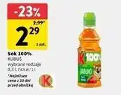 Intermarche Sok jabłkowy Kubuś 100% oferta