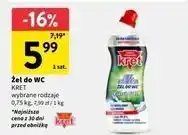 Intermarche Żel do wc usuwa osady Kret oferta