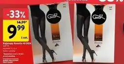 Intermarche Rajstopy damskie rosalia 40 den czarne rozm. 4 Gatta oferta
