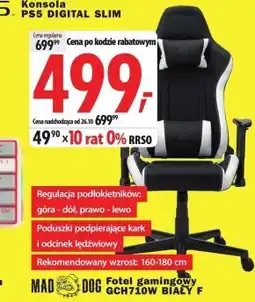 Media Expert Fotel gamingowy Mad Dog oferta
