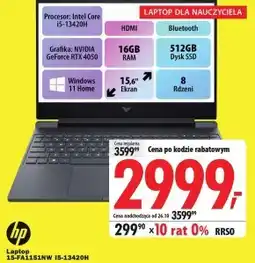 Media Expert Laptop HP oferta
