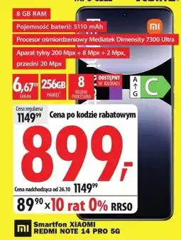 Media Expert Smartfon Xiaomi oferta