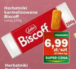 Społem Herbatniki Lotus oferta