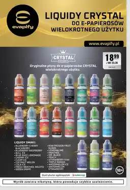 Eurocash Liquidy crystal do e-papierosów wielokrotnego użytku crystal oferta