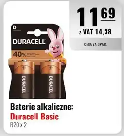 Eurocash Baterie alkaliczne: Duracell Basic oferta
