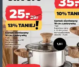 Netto Florina Garnek nierdzewny 16 cm z pokrywką oferta