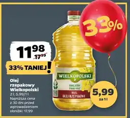 Netto Olej rzepakowy 2 l Wielkopolski oferta