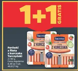 Netto Parówki z fileta z kurczaka Tarczyński oferta