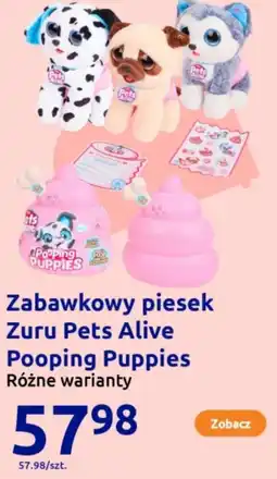 Action Zabawkowy piesek Zuru Pets Alive Pooping Puppies oferta
