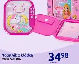 Action Notatnik z kłódką oferta